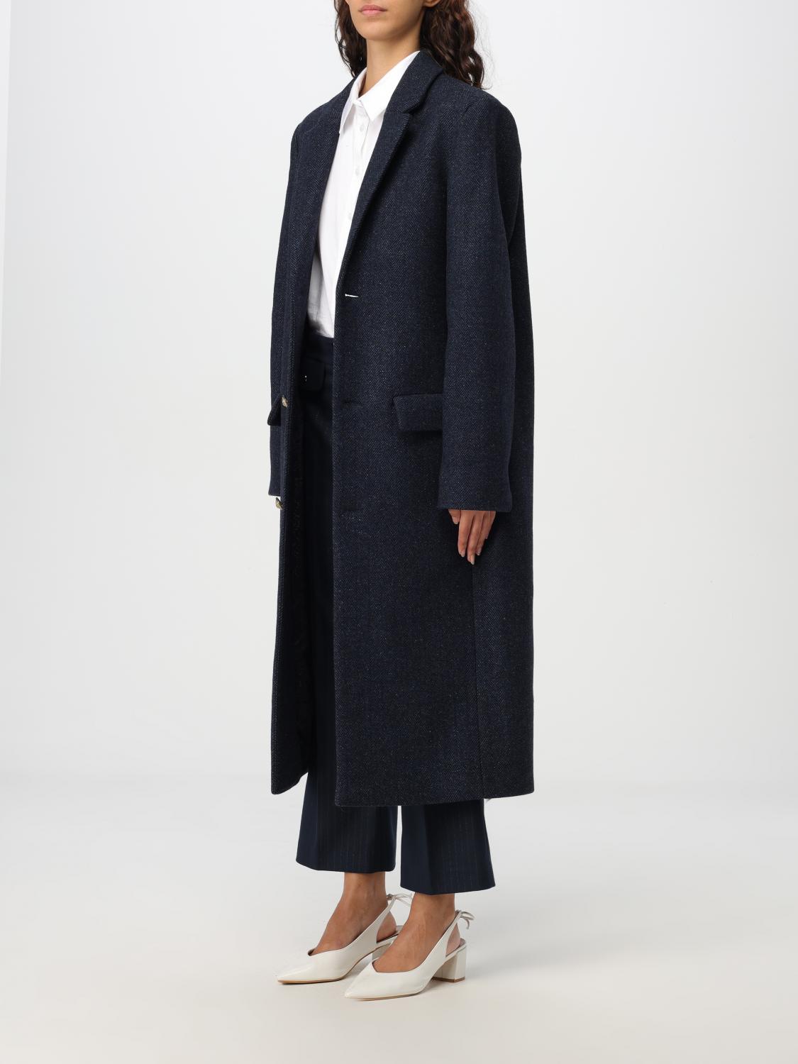 Zadig & Voltaire Coat woman - Blue | WWCO00217 | GIGLIO.COM