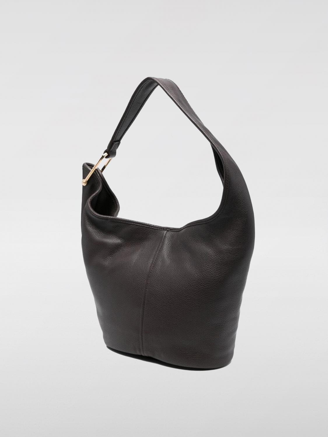 MICHAEL KORS BORSA A SPALLA: Borsa Sonny Michael Kors in pelle martellata , Marrone - Img 3