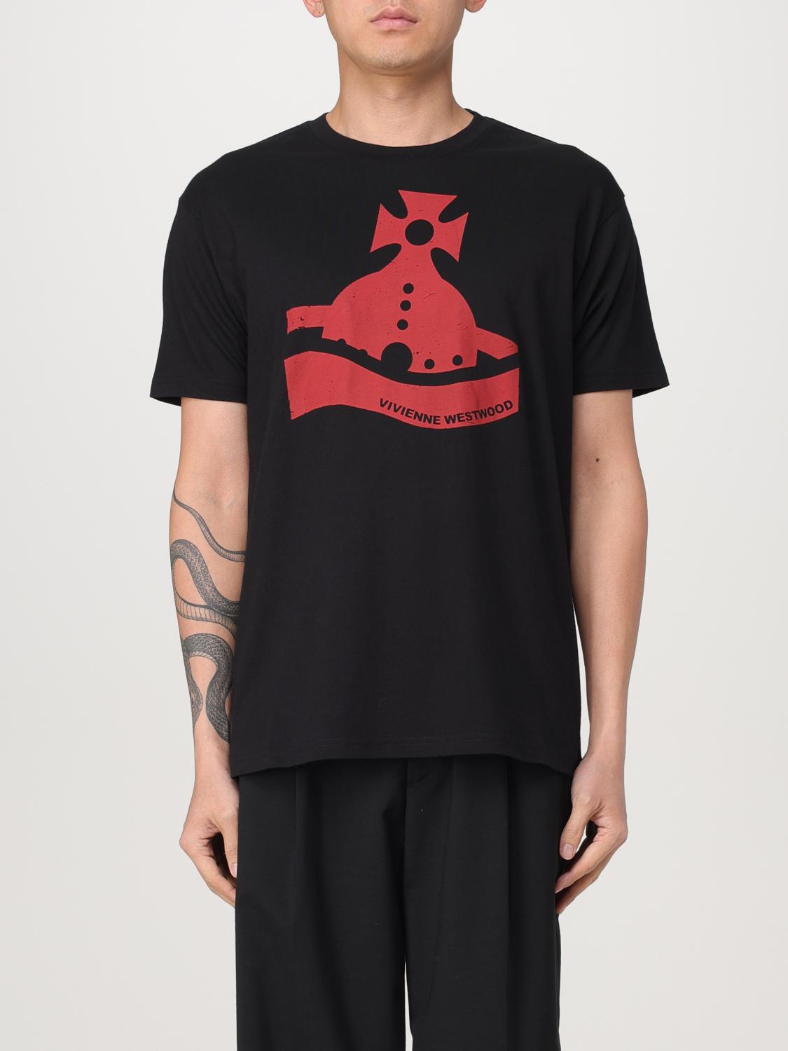 VIVIENNE WESTWOOD T-SHIRT: T-shirt men Vivienne Westwood, Black - Img 1