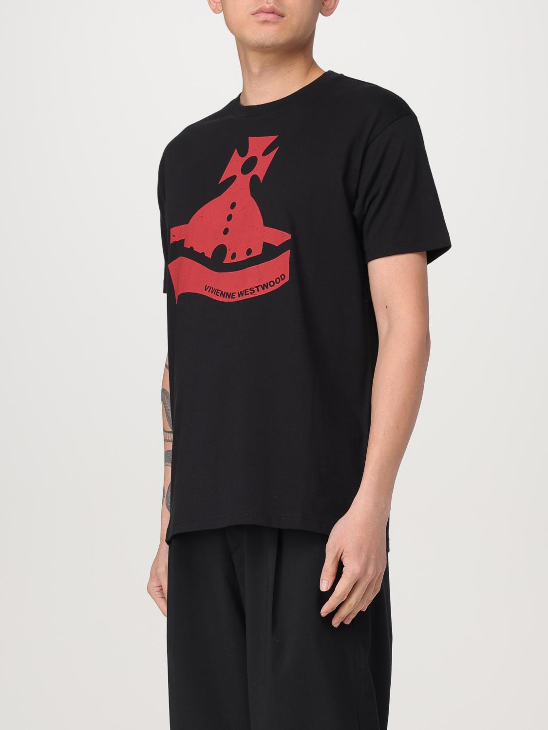 VIVIENNE WESTWOOD T-SHIRT: T-shirt men Vivienne Westwood, Black - Img 3