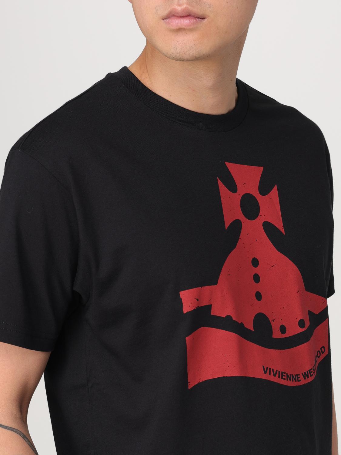 VIVIENNE WESTWOOD T-SHIRT: T-shirt men Vivienne Westwood, Black - Img 4