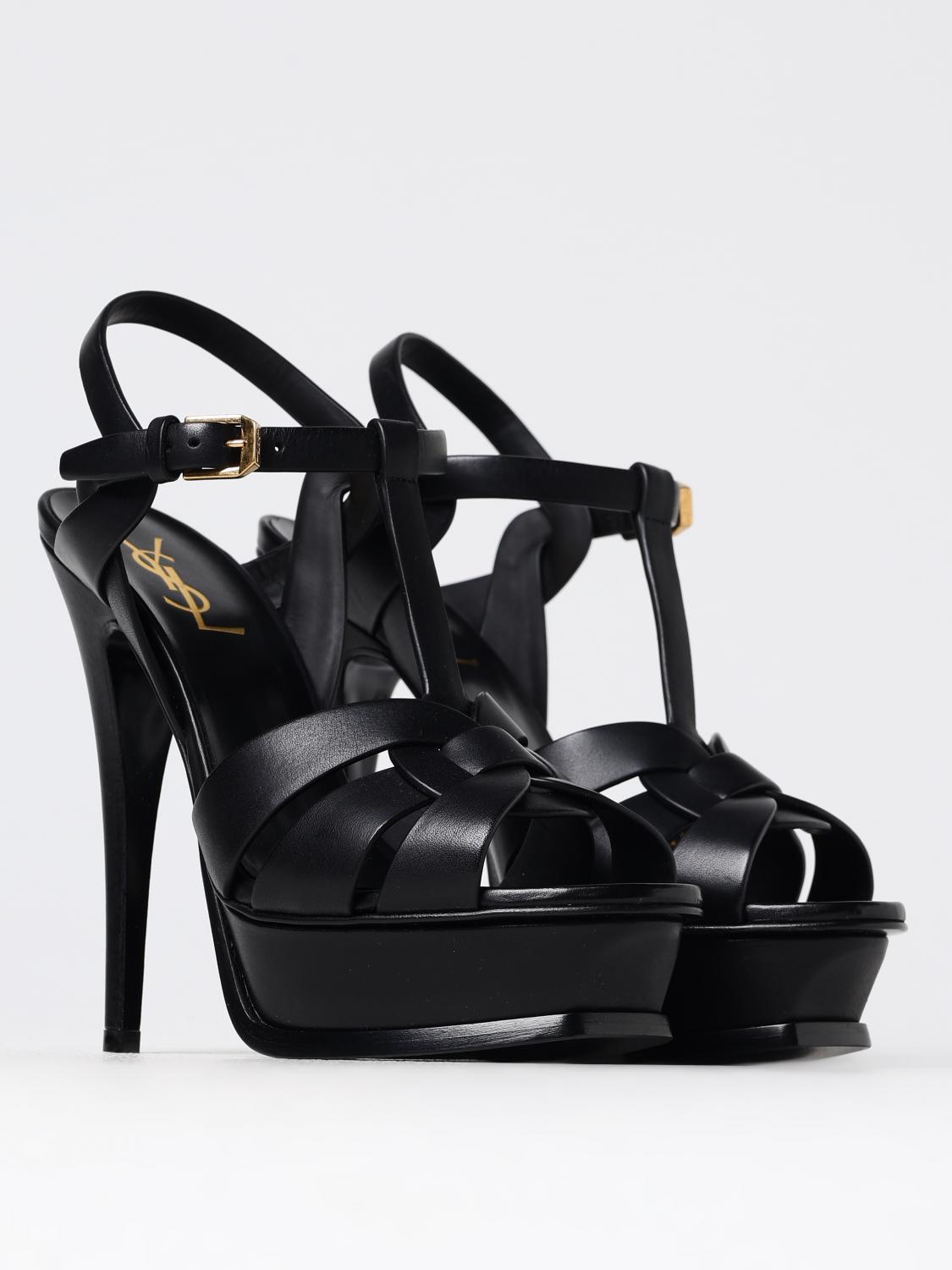 SAINT LAURENT SANDALEN MIT ABSATZ: Sandalen mit absatz damen Saint Laurent, Schwarz - Img 2