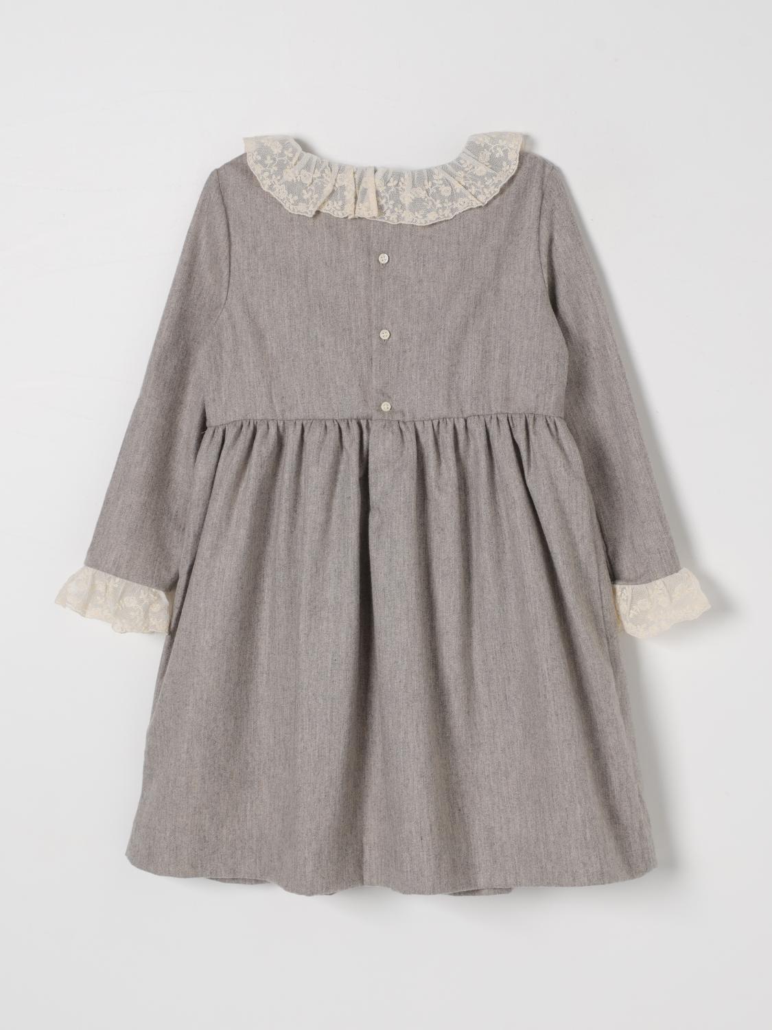 BONPOINT DRESS: Dress kids Bonpoint, Grey - Img 2