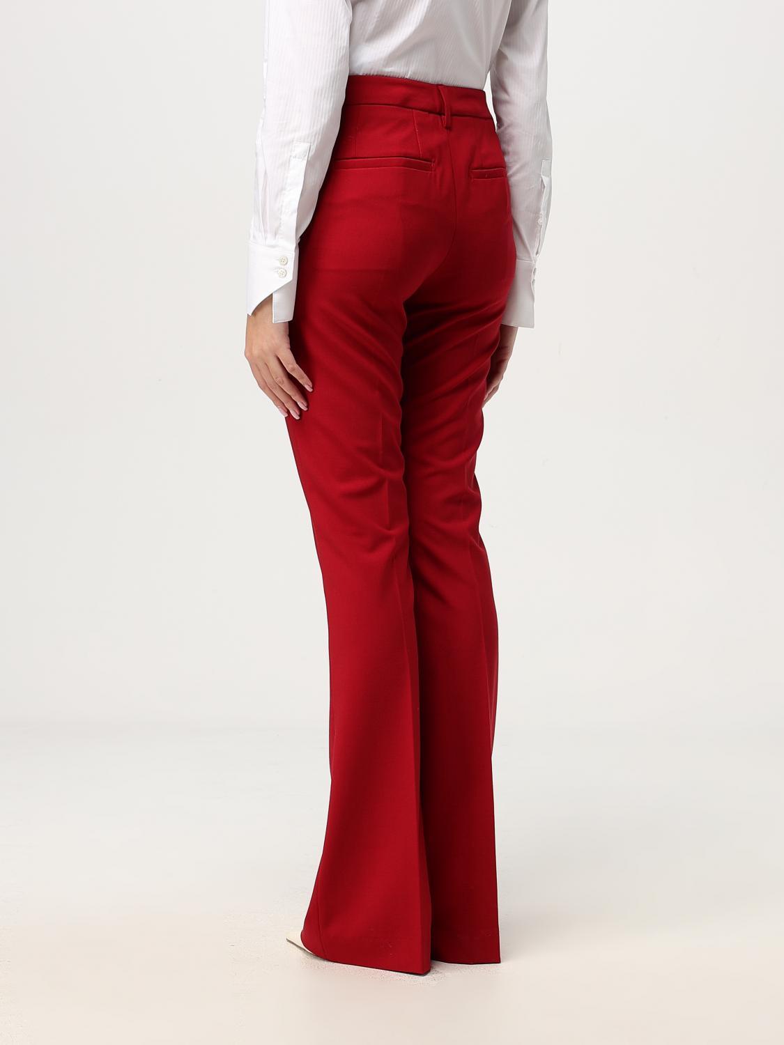 DONDUP PANTALONE: Pantalone Dondup in misto lana , Rosso - Img 2