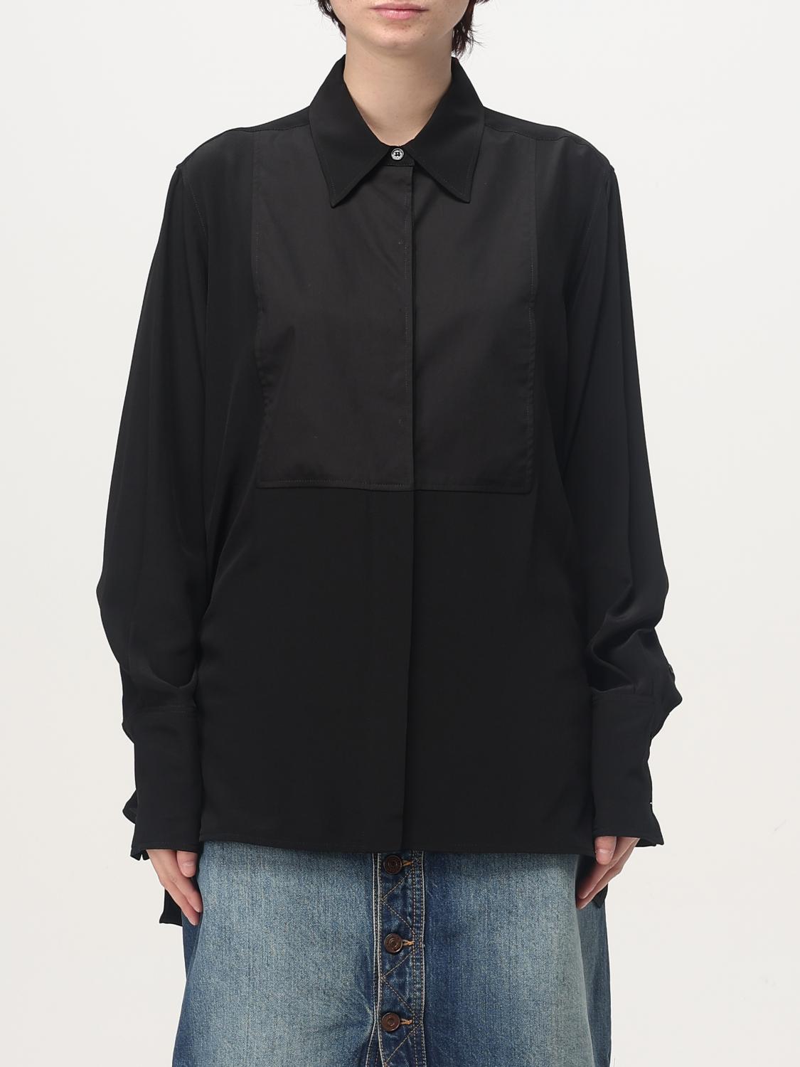 VICTORIA VICTORIA BECKHAM CAMISA: Camisa mujer Victoria Victoria Beckham, Negro - Img 1