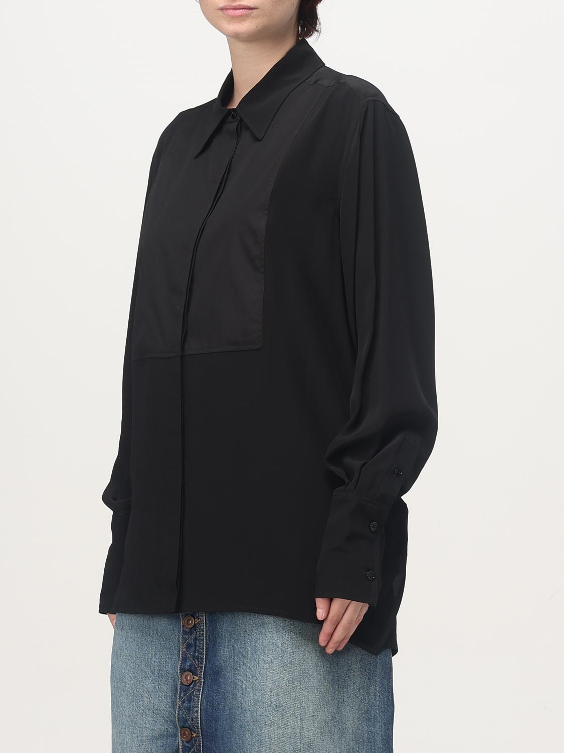 VICTORIA VICTORIA BECKHAM CAMISA: Camisa mujer Victoria Victoria Beckham, Negro - Img 4