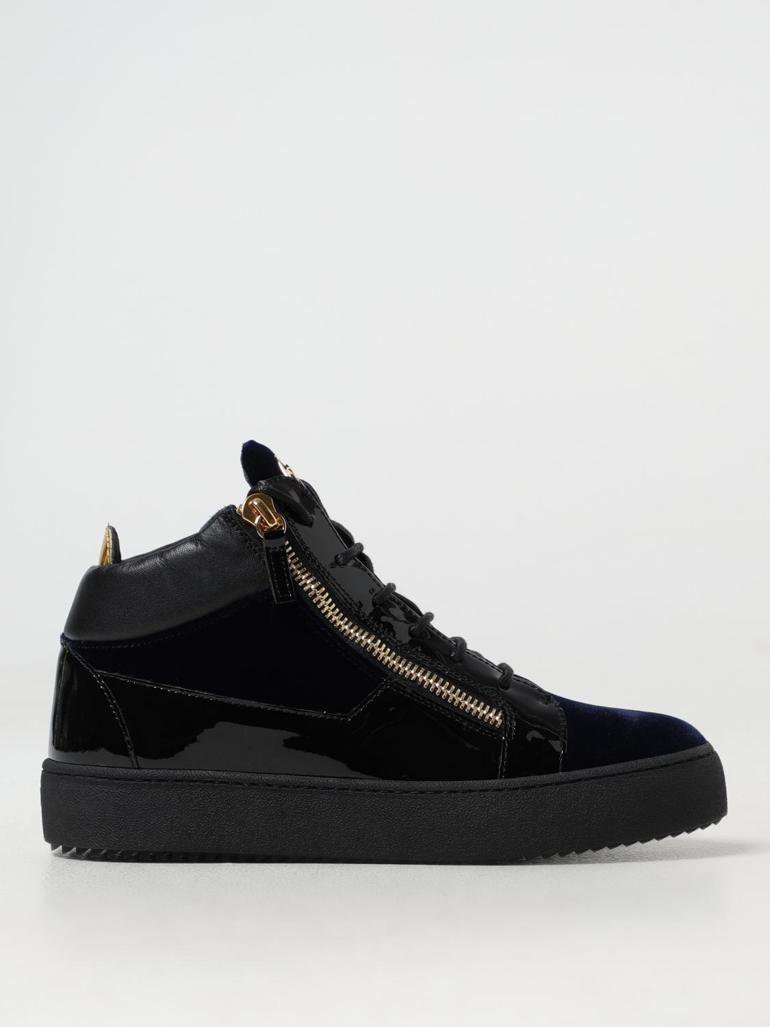 GIUSEPPE ZANOTTI SNEAKERS: Sneakers men Giuseppe Zanotti, Blue - Img 1