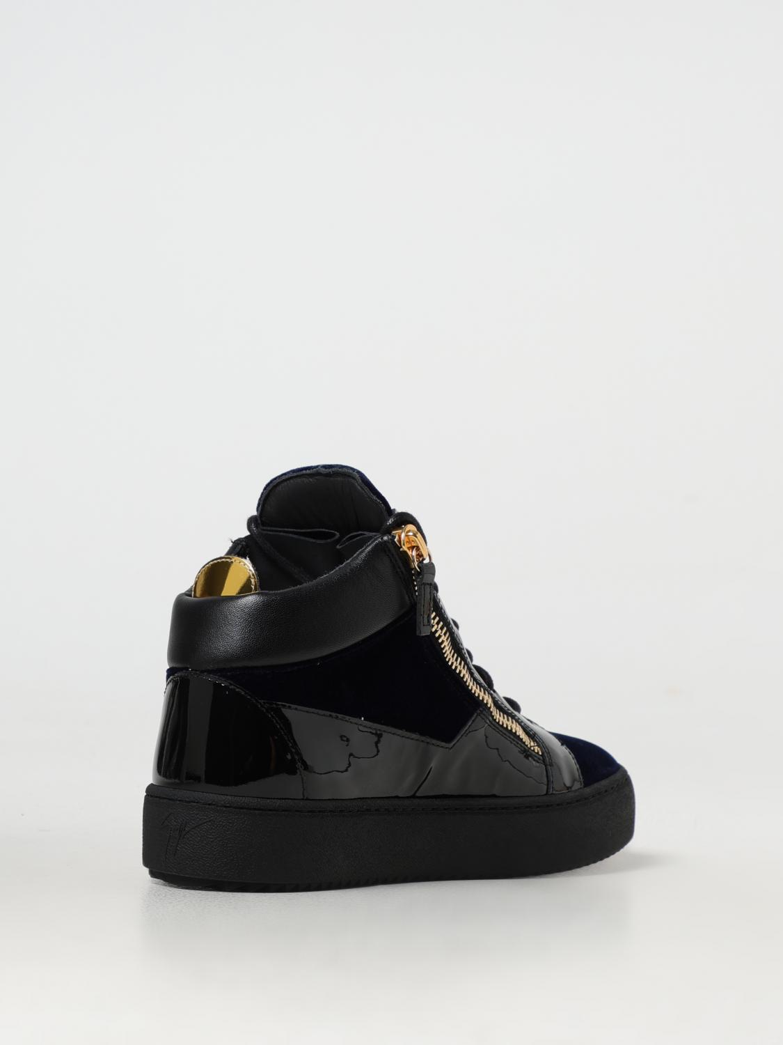 GIUSEPPE ZANOTTI SNEAKERS: Sneakers men Giuseppe Zanotti, Blue - Img 3