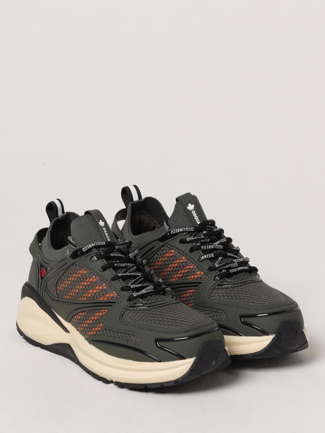 DSQUARED2 SNEAKERS: Sneakers herren Dsquared2, Grün - Img 2