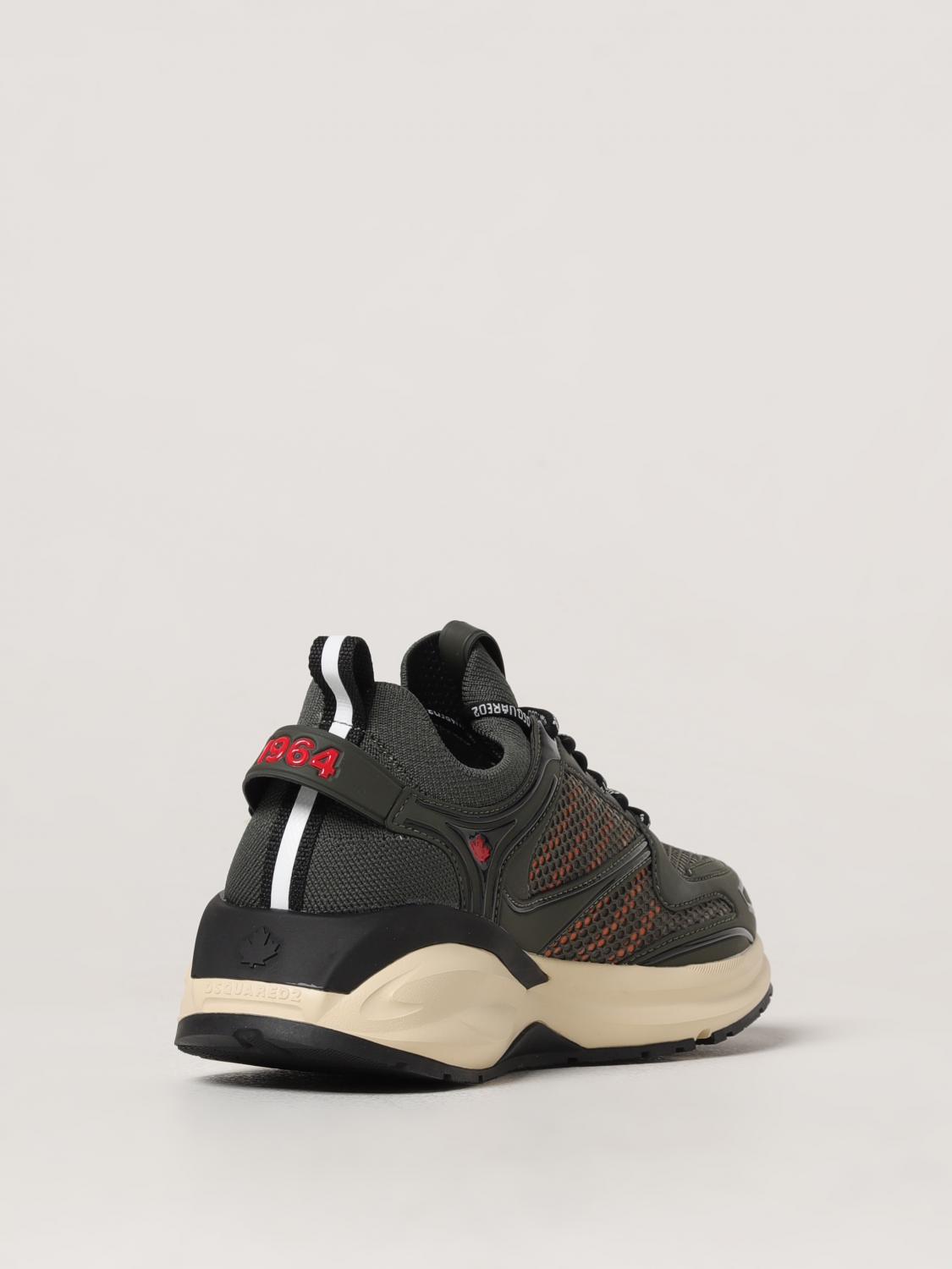 DSQUARED2 SNEAKERS: Sneakers herren Dsquared2, Grün - Img 3