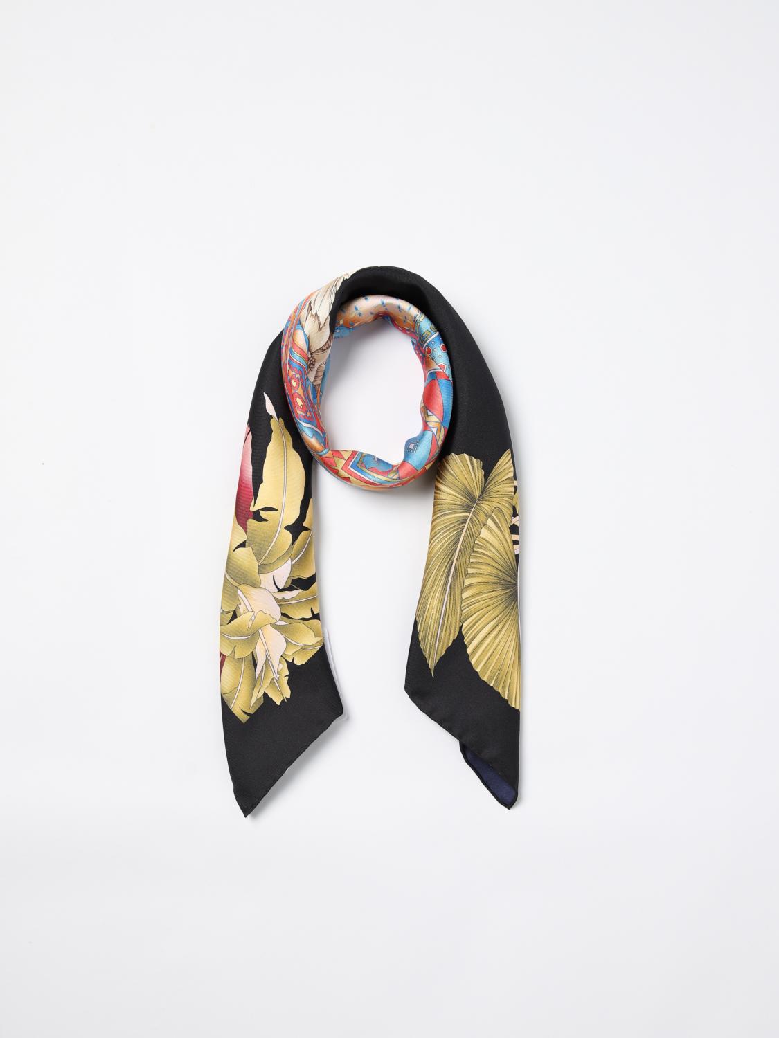 FERRAGAMO SCARF: Scarf woman Ferragamo, Black - Img 2