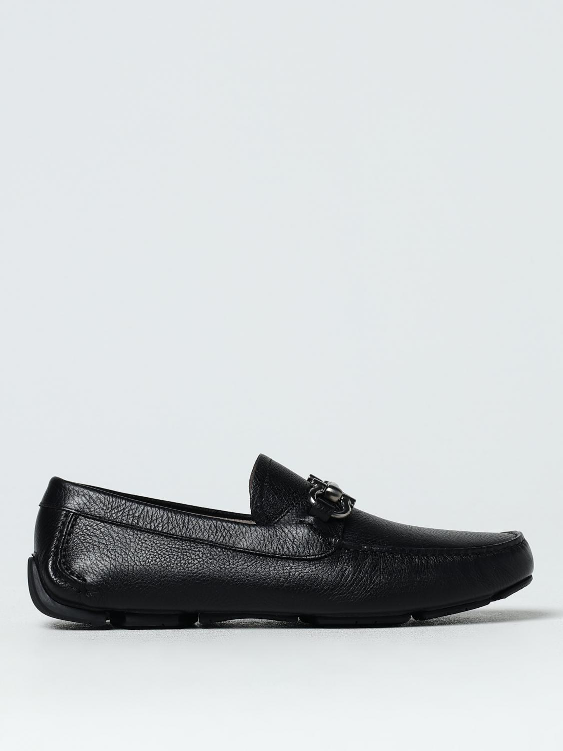 FERRAGAMO MOCASSINS: Mocassins homme Ferragamo, Noir - Img 1