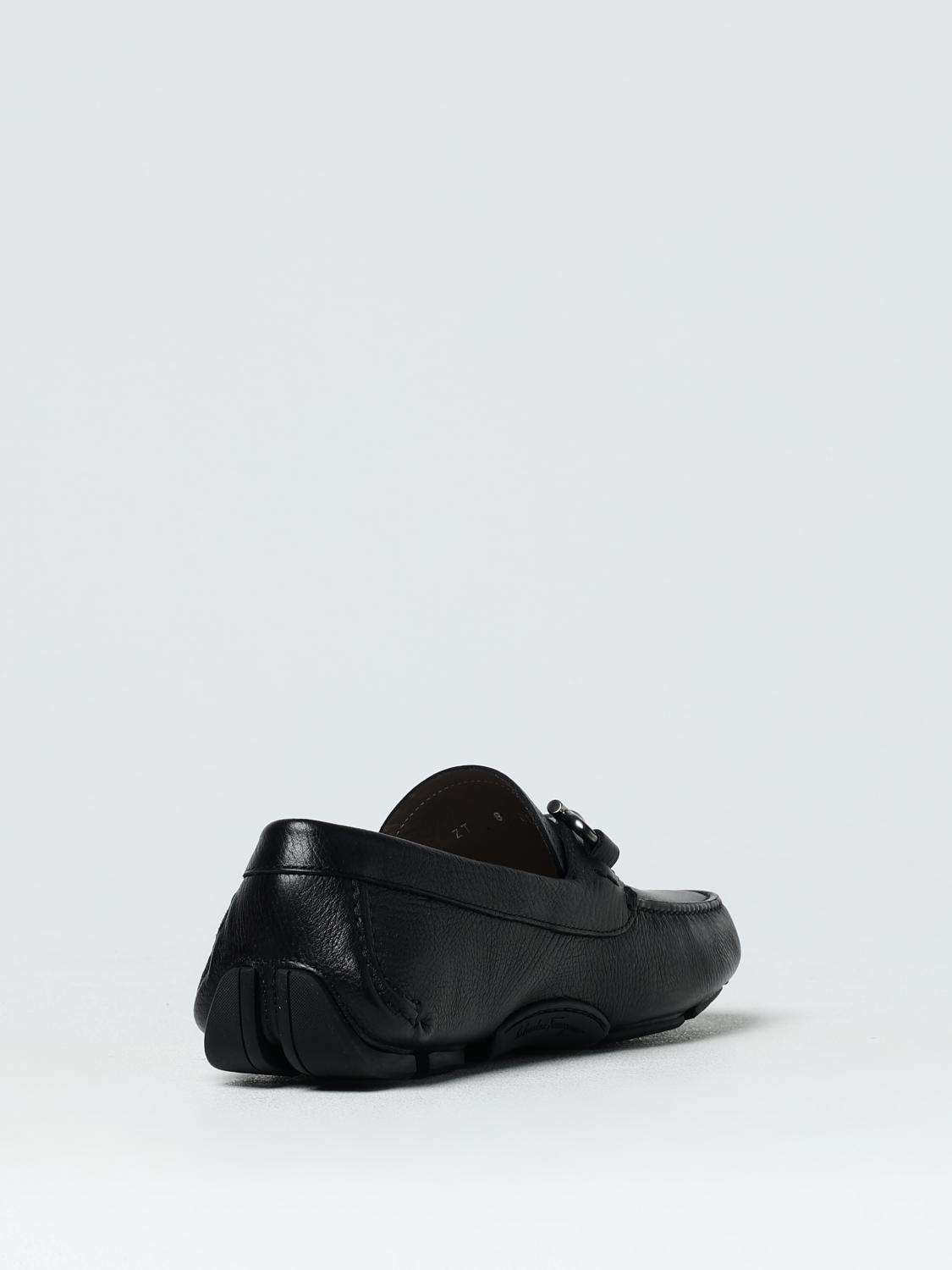 FERRAGAMO LOAFERS: Loafers men Ferragamo, Black - Img 3