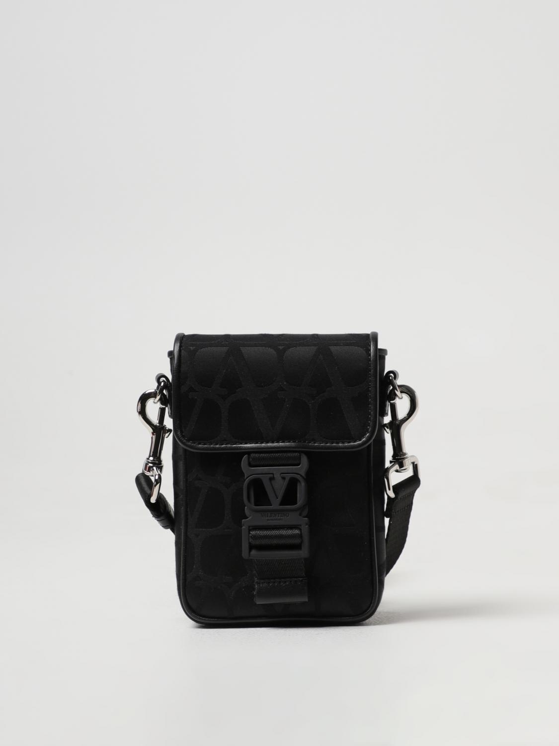 VALENTINO GARAVANI SHOULDER BAG: Wallet men Valentino Garavani, Black - Img 1