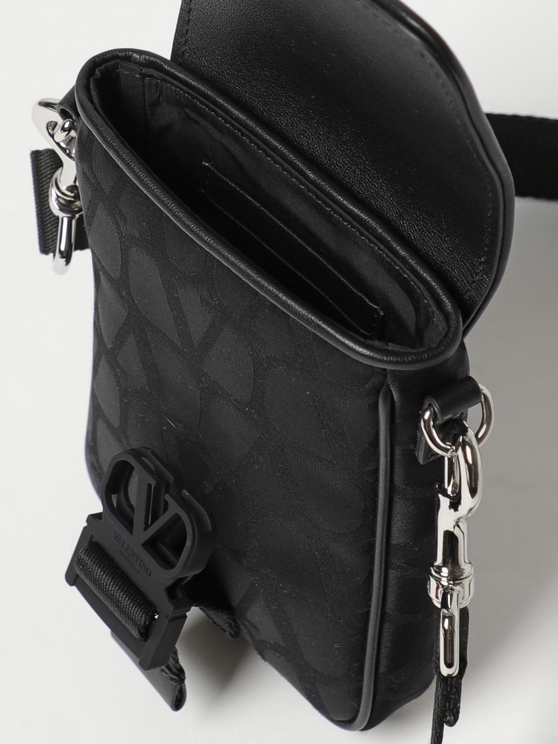 VALENTINO GARAVANI SHOULDER BAG: Wallet men Valentino Garavani, Black - Img 4