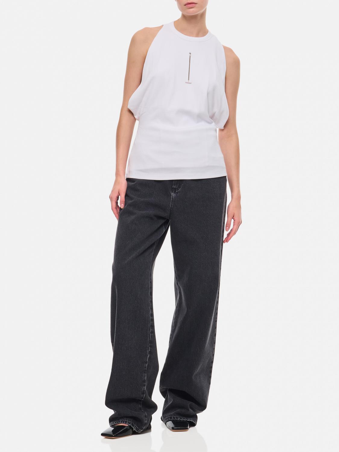 ALEXANDER MCQUEEN TOP: Top femme Alexander McQueen, Blanc - Img 2