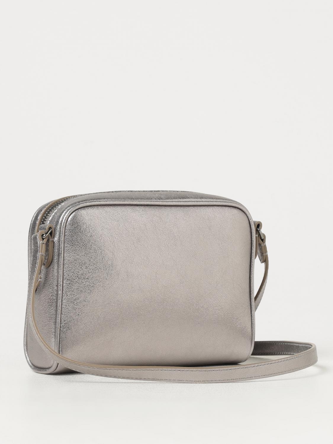 BRUNELLO CUCINELLI MINI BAG: Shoulder bag woman Brunello Cucinelli, Silver - Img 3