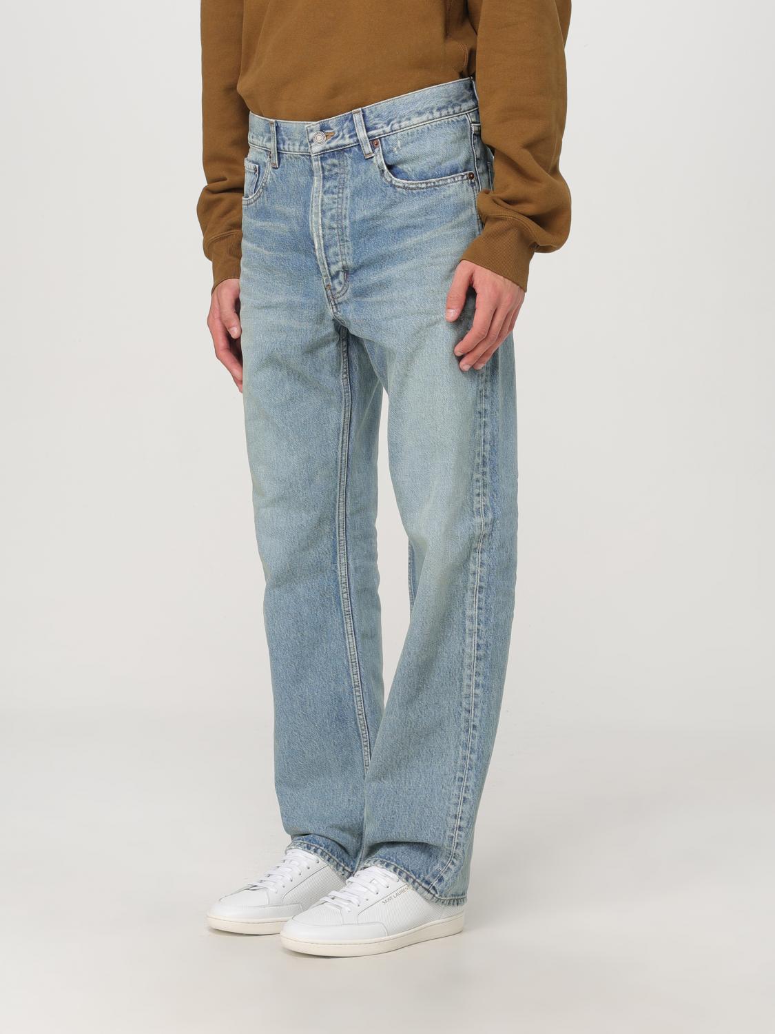 SAINT LAURENT JEANS: Jeans men Saint Laurent, Blue - Img 4