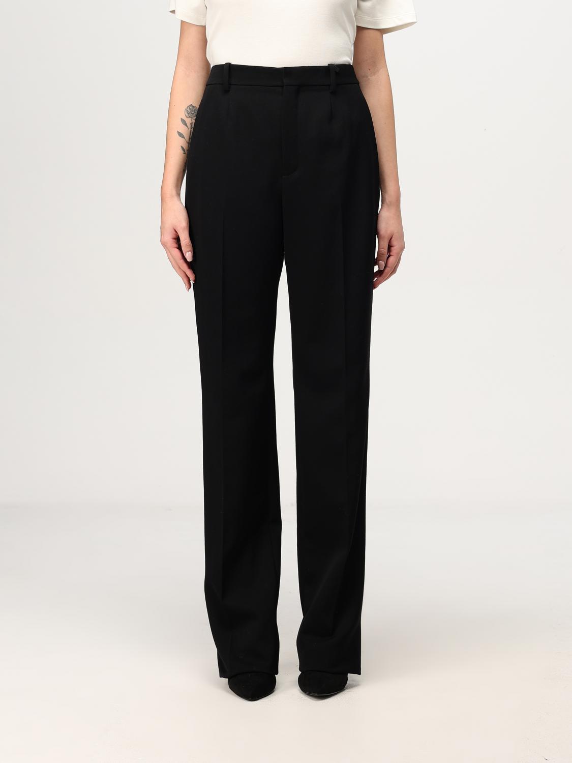 SAINT LAURENT PANTALÓN: Pantalón mujer Saint Laurent, Negro - Img 1