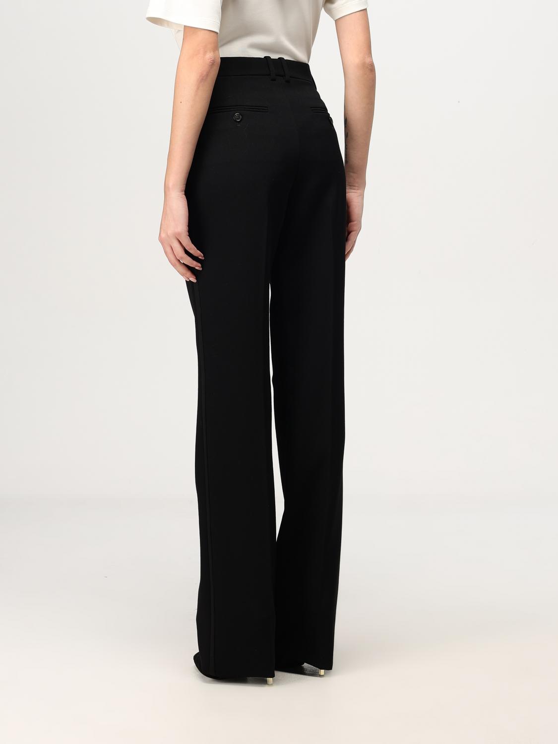 SAINT LAURENT PANTALONE: Pantalone Saint Laurent in lana , Nero - Img 3