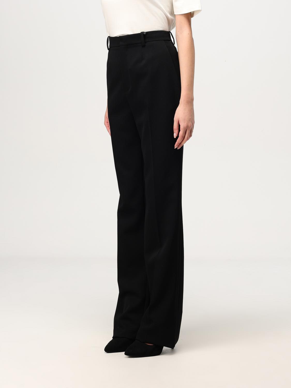 SAINT LAURENT PANTS: Pants woman Saint Laurent, Black - Img 4