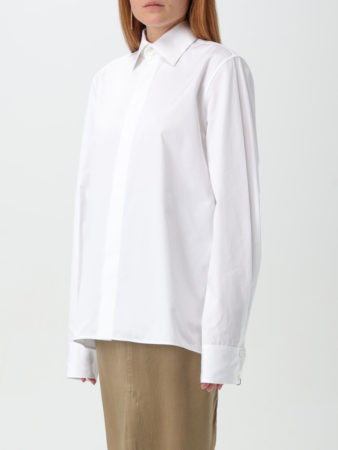 SAINT LAURENT SHIRT: Top woman Saint Laurent, White - Img 4