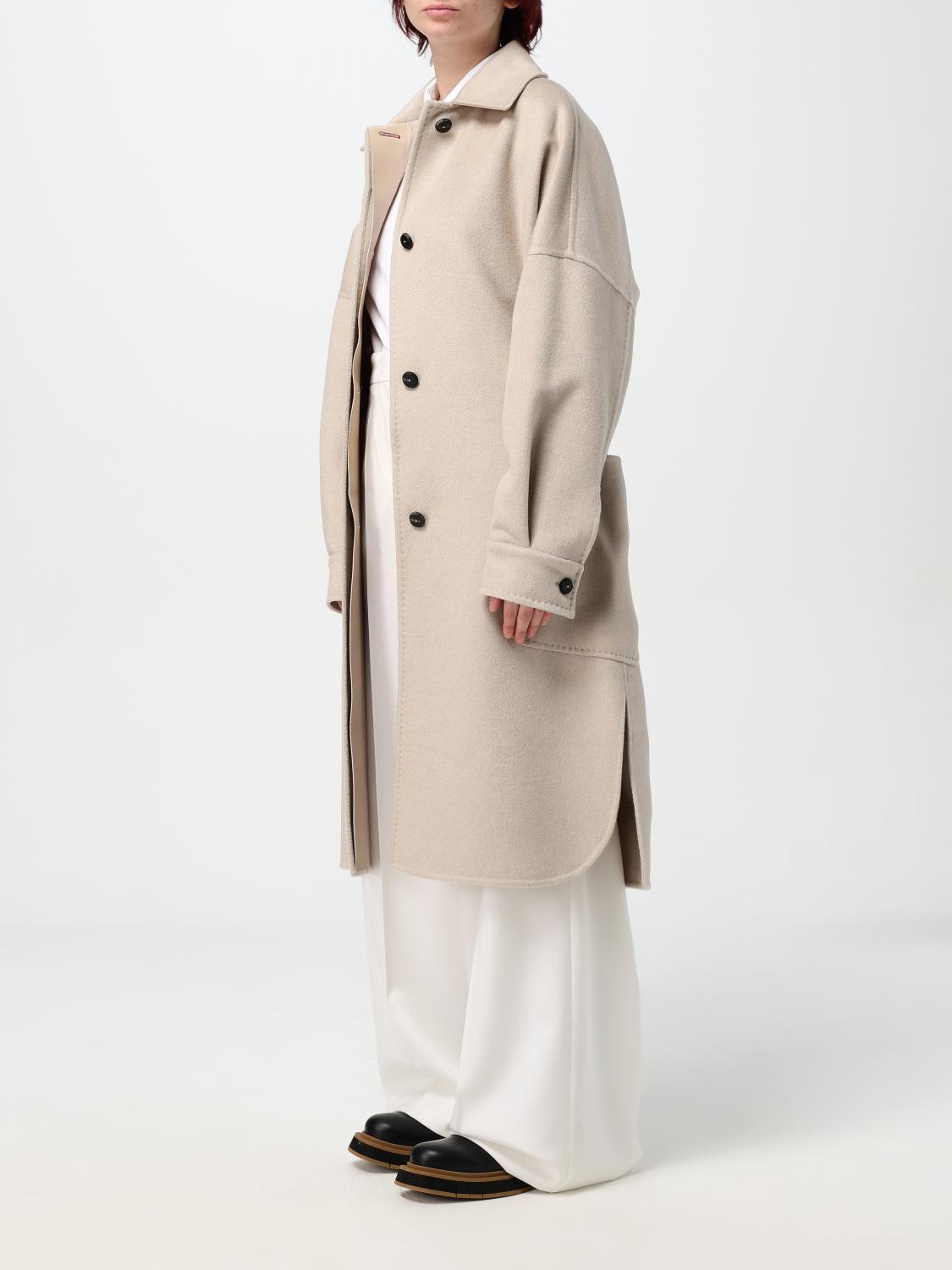 MAX MARA COAT: Coat woman Max Mara, Brown - Img 3