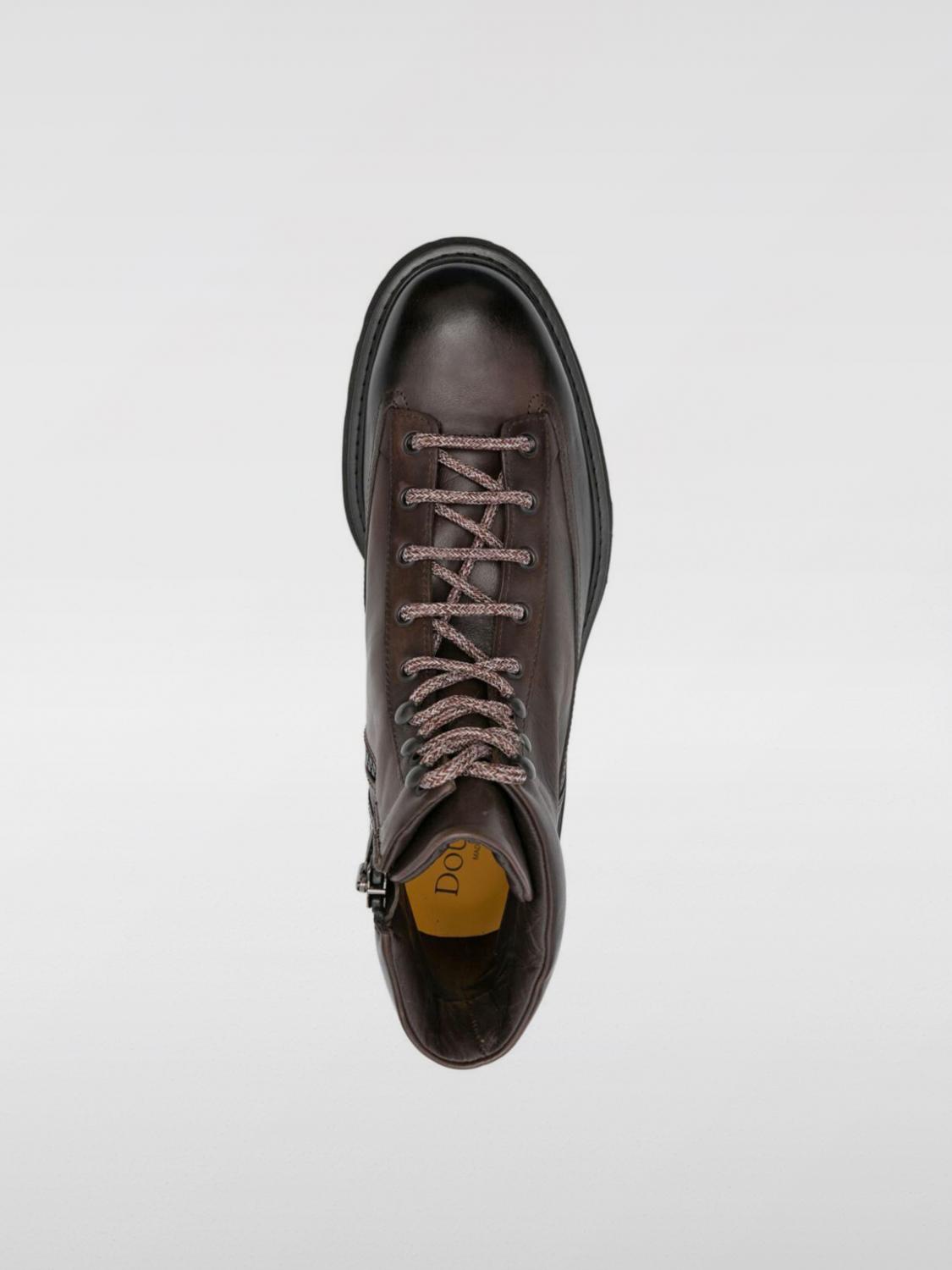 DOUCAL'S STIEFELETTEN: Schuhe herren Doucal's, Braun - Img 4