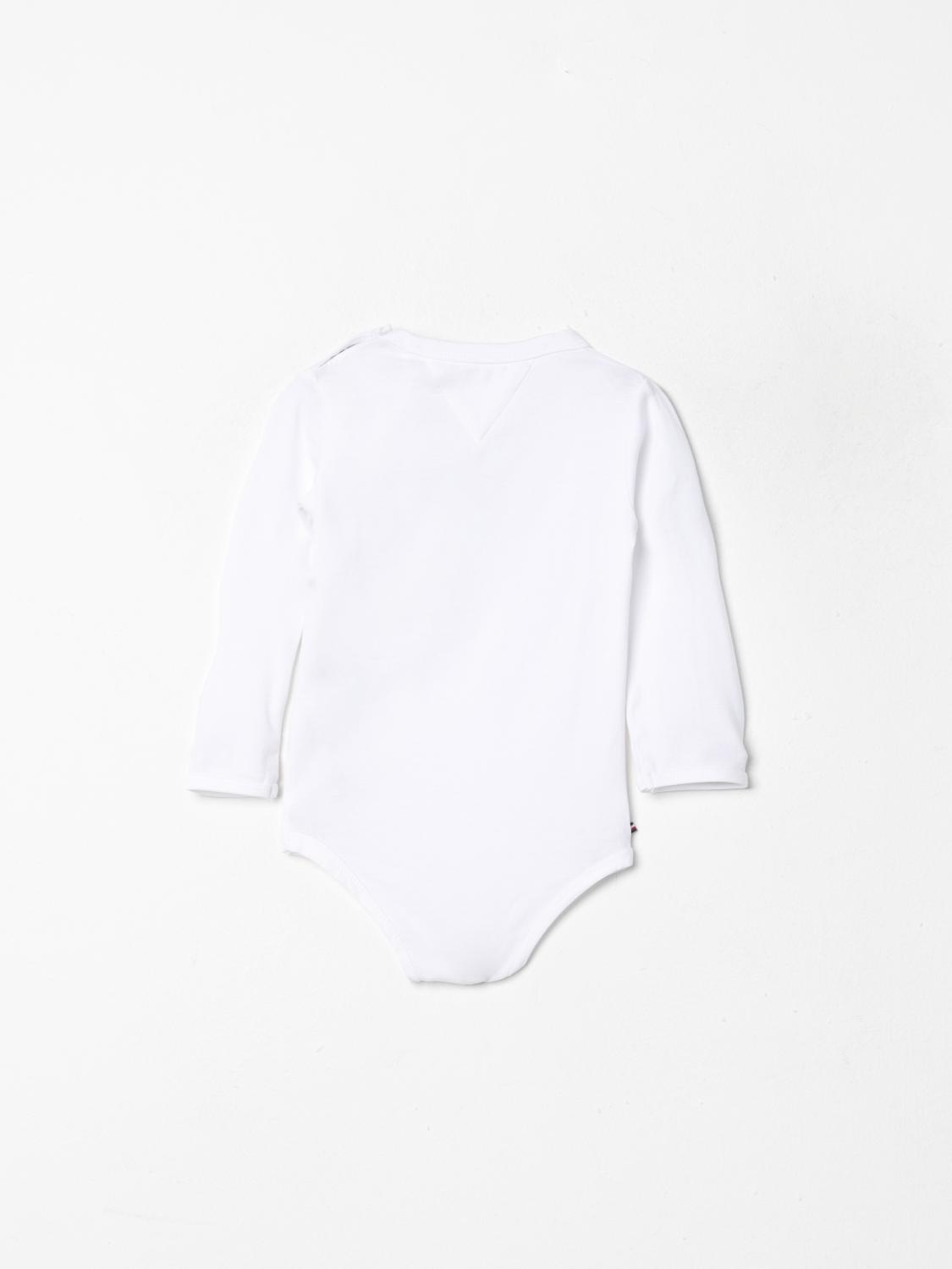 TOMMY HILFIGER BODYSUIT: Bodysuit kids Tommy Hilfiger, White - Img 2