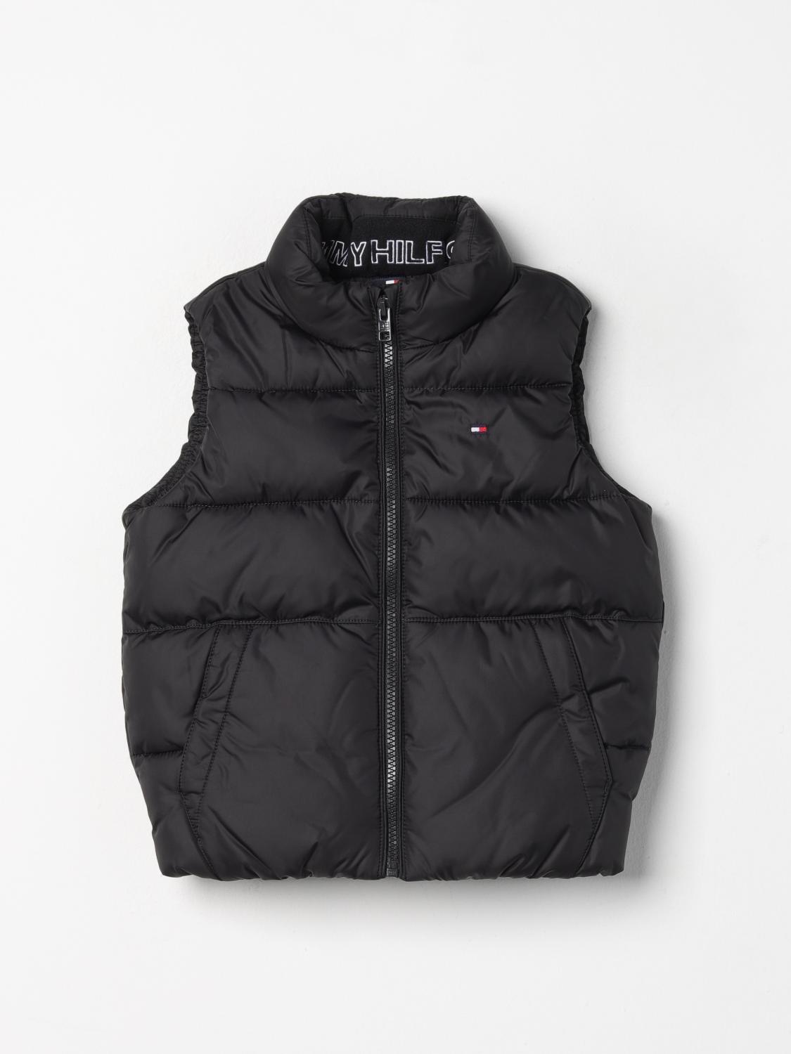 TOMMY HILFIGER WAISTCOAT: Waistcoat kids Tommy Hilfiger, Black - Img 1