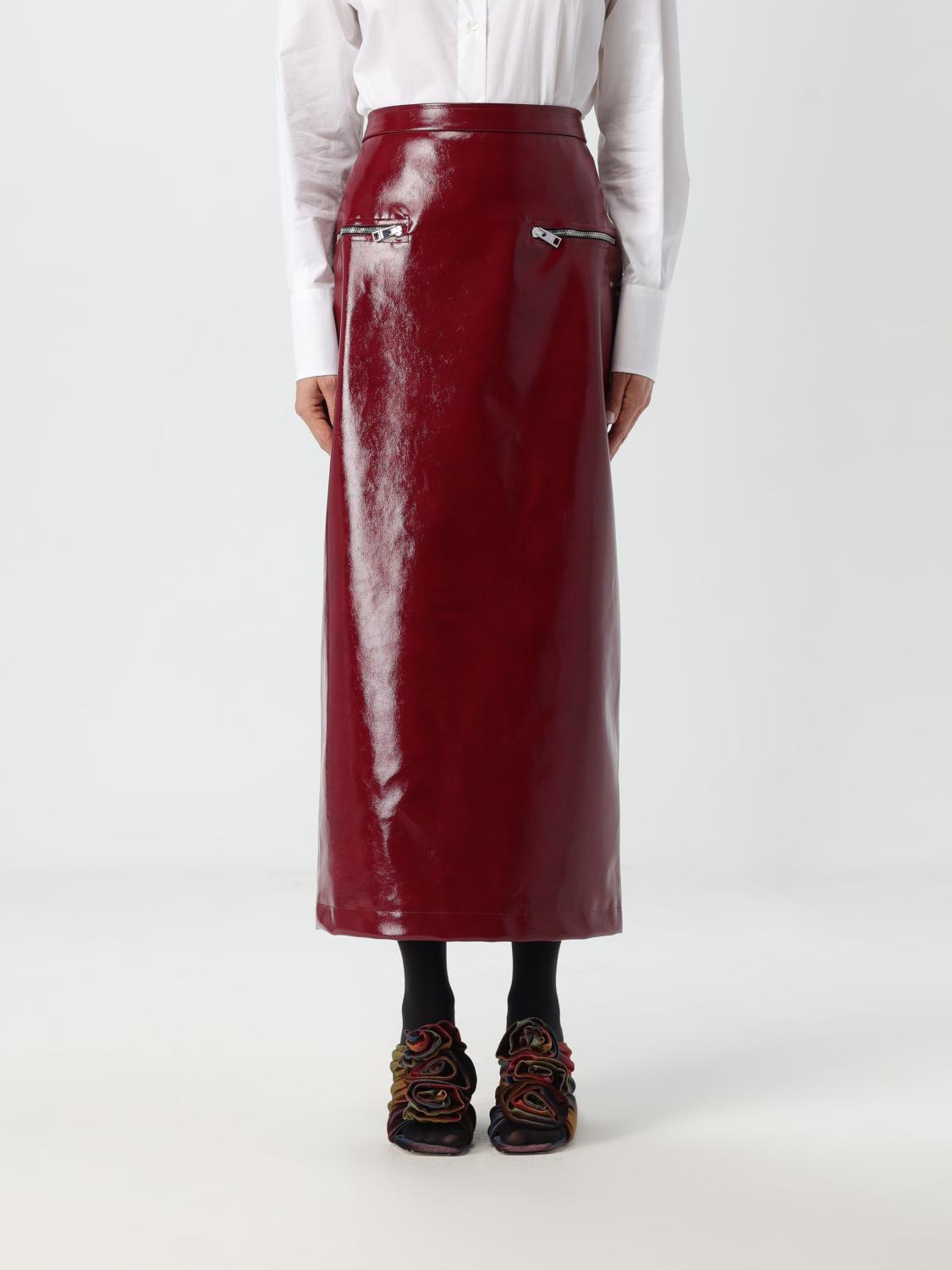 MSGM SKIRT: Skirt woman MSGM, Burgundy - Img 1