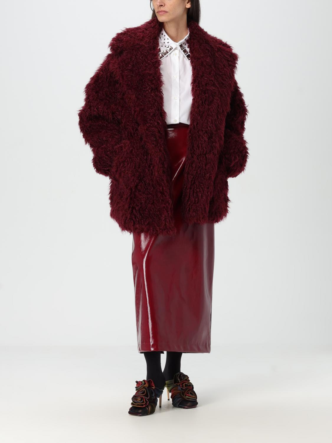 MSGM SKIRT: Skirt woman MSGM, Burgundy - Img 2