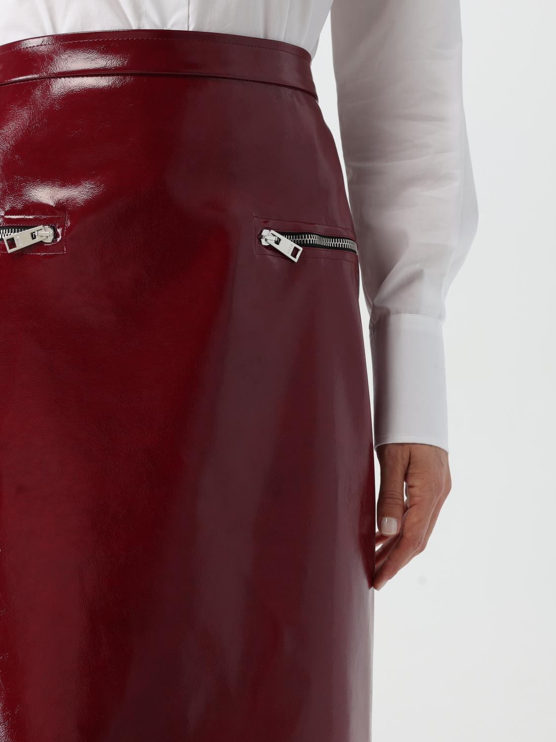 MSGM SKIRT: Skirt woman MSGM, Burgundy - Img 4