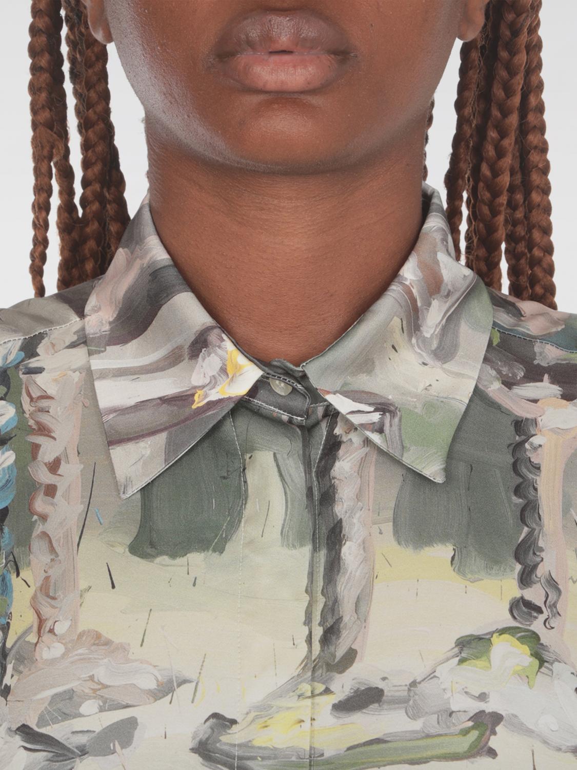 MSGM SHIRT: Shirt woman MSGM, Grey - Img 3