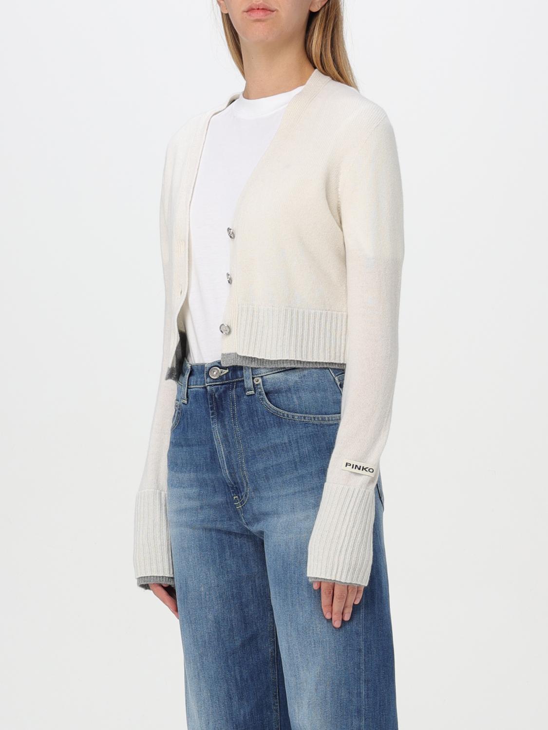 PINKO JERSEY: Jersey mujer Pinko, Blanco - Img 3