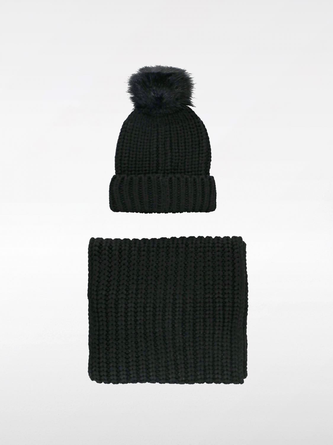 BARBOUR ACCESSOIRES-SET: Schal damen Barbour, Schwarz - Img 2