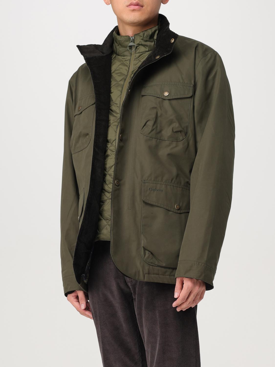 BARBOUR КУРТКА: Пальто Мужское Barbour, Зеленый - Img 3