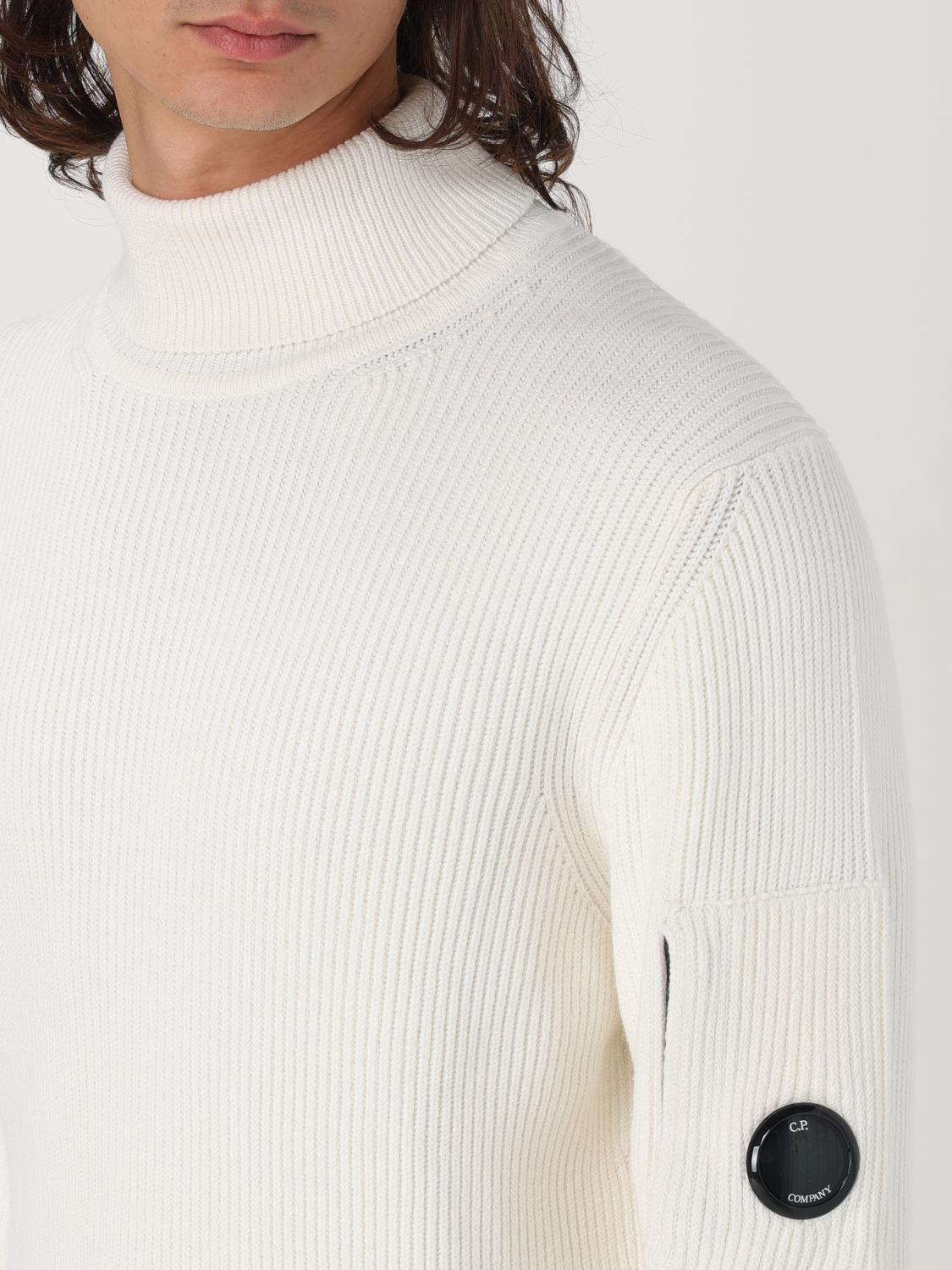 C.P. COMPANY SWEATER: Sweater men C.P. Company, White - Img 4