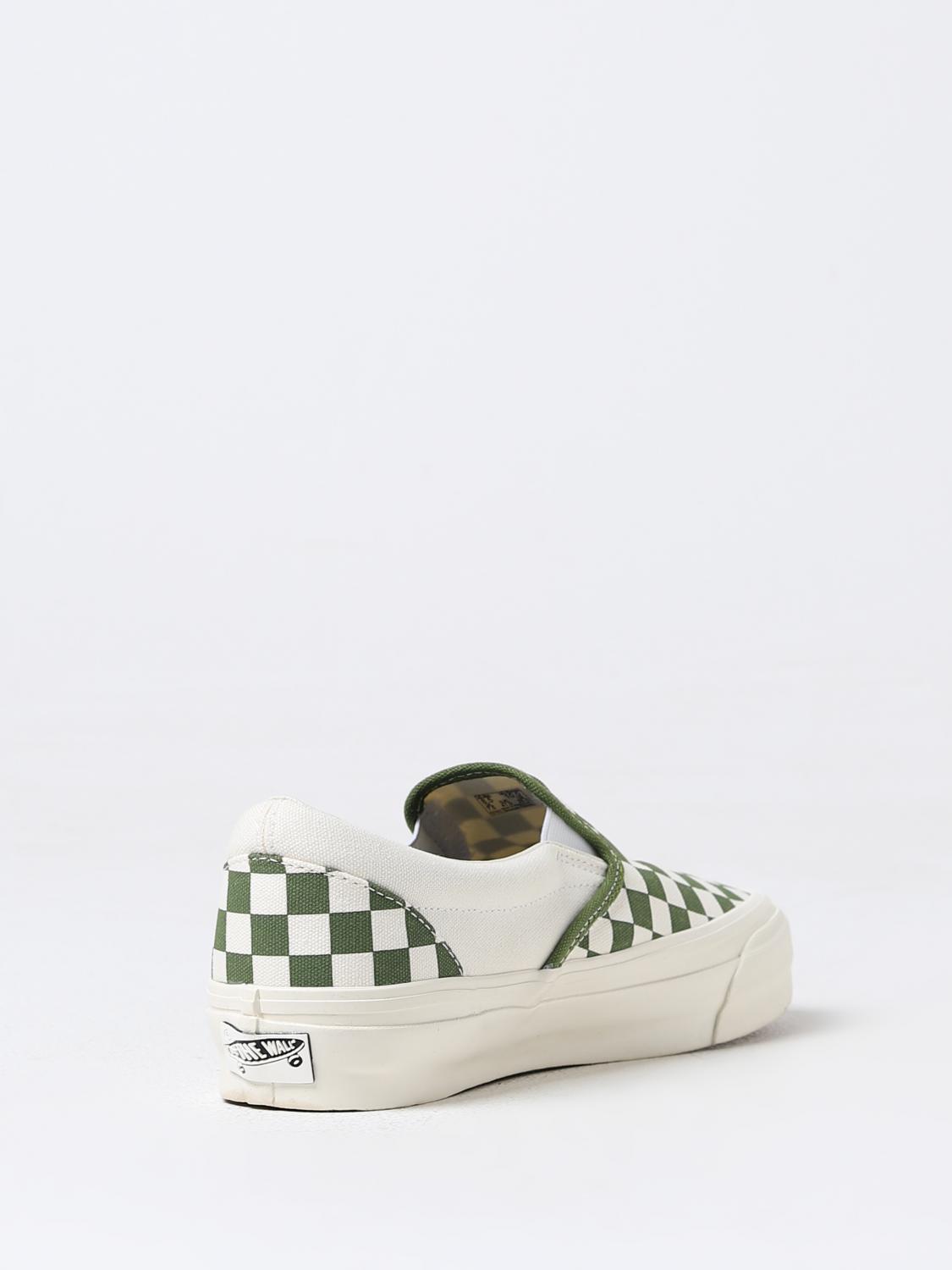 VANS SNEAKERS: Sneakers Slip-On 98 Vans in canvas , Verde - Img 3