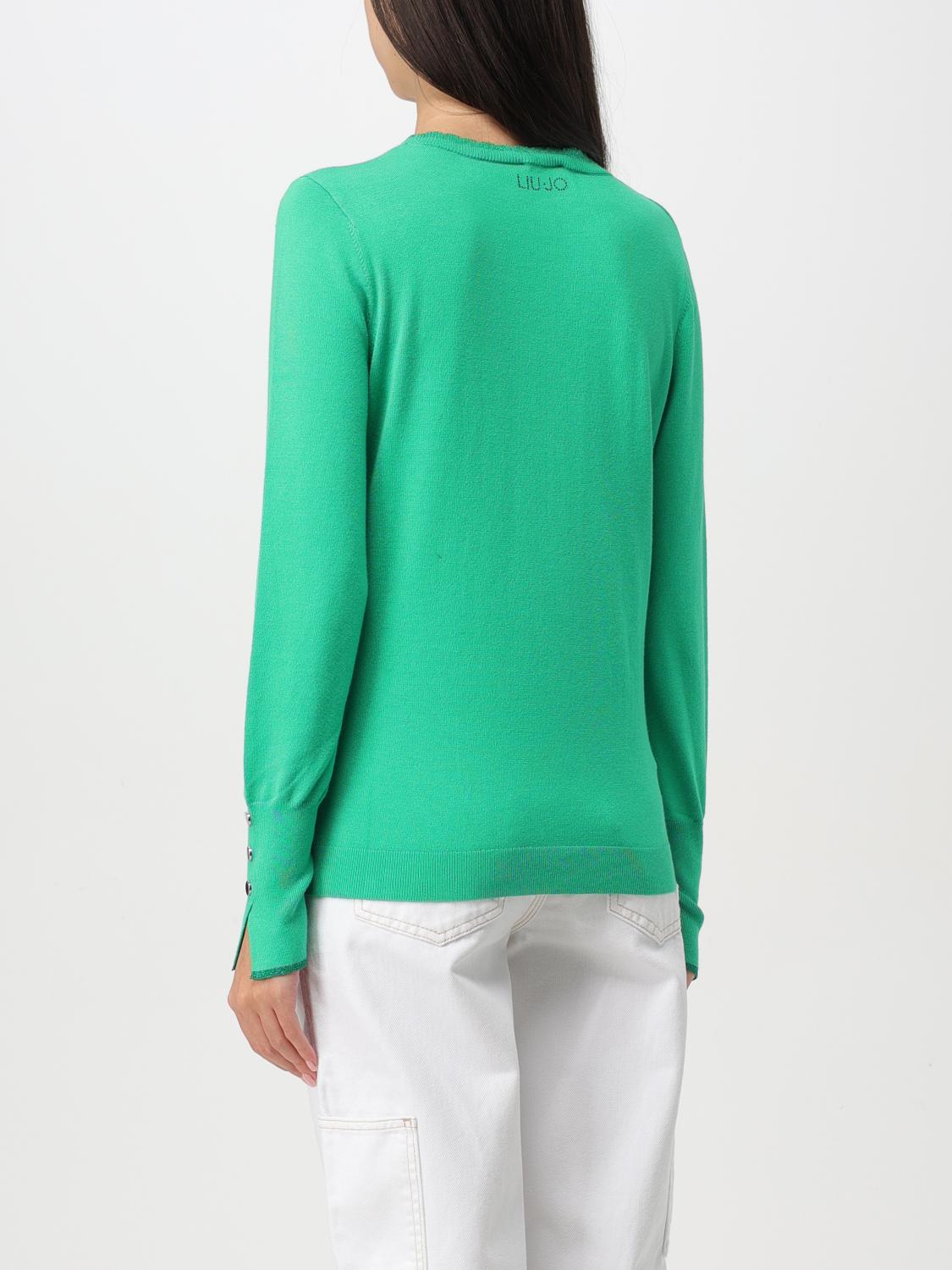 LIU JO SWEATER: Sweater woman Liu Jo, Green - Img 2