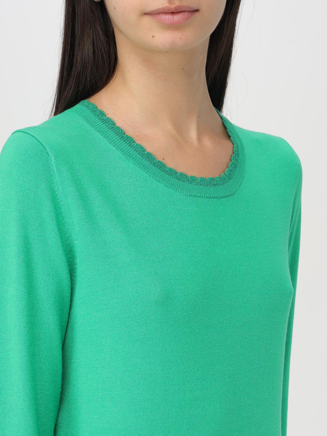 LIU JO SWEATER: Sweater woman Liu Jo, Green - Img 3