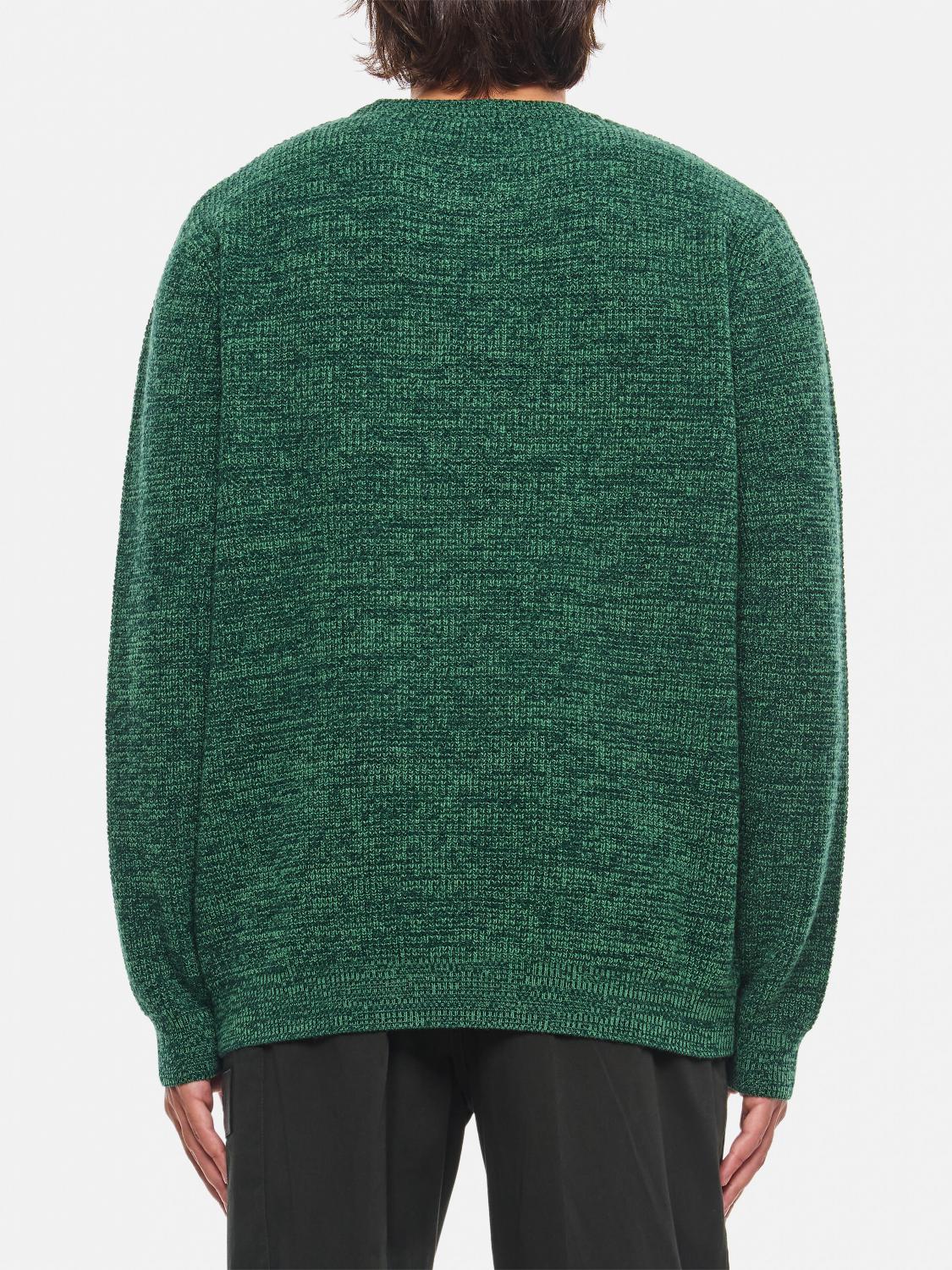 MAISON KITSUNÉ SWEATER: Sweater men Maison KitsunÉ, Green - Img 3