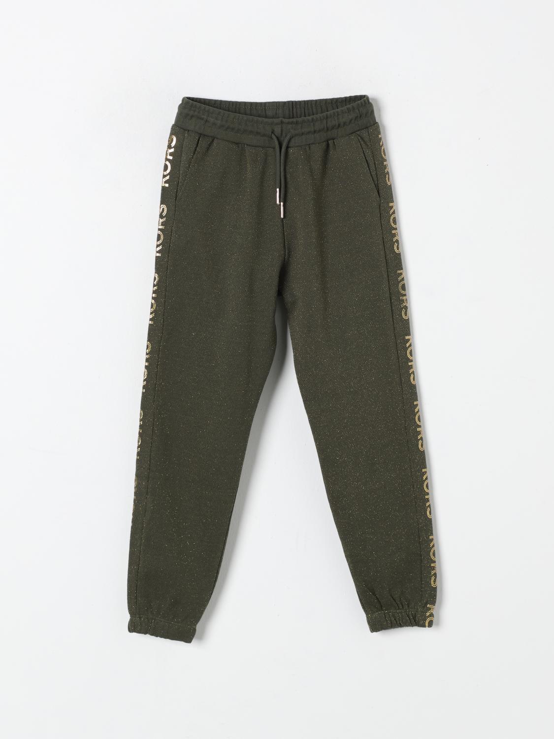 MICHAEL MICHAEL KORS PANTS: Pants kids Michael Kors, Green - Img 1