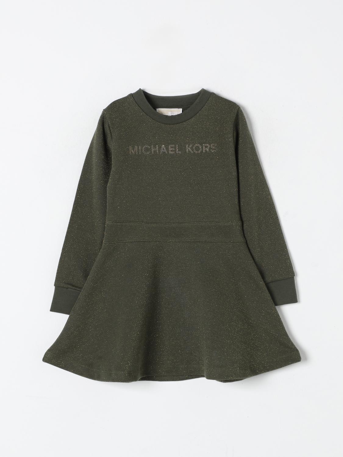 MICHAEL MICHAEL KORS DRESS: Dress kids Michael Kors, Green - Img 1