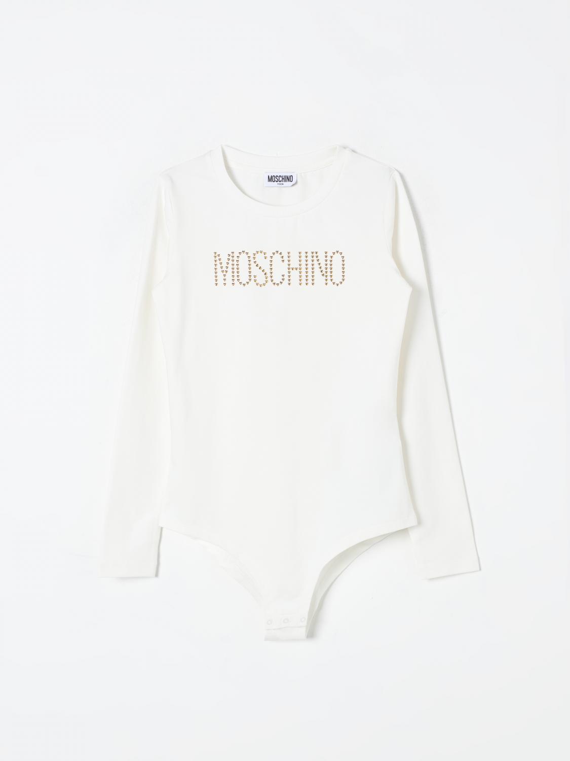 MOSCHINO НИЖНЕЕ БЕЛЬЕ: Нижнее белье Детское Moschino, Слоновая Кость - Img 1