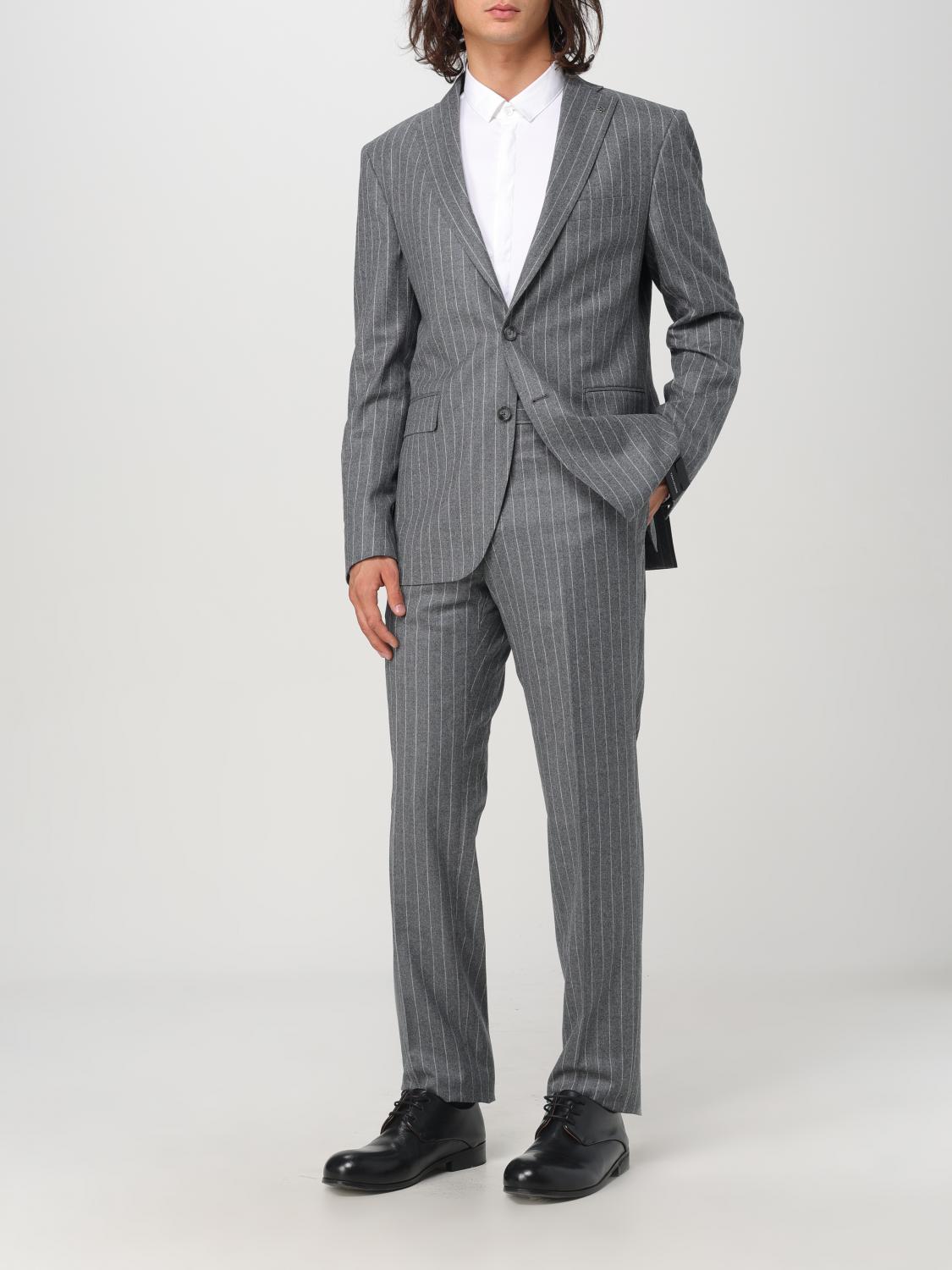 TAGLIATORE SUIT: Suit men Tagliatore, Grey - Img 2