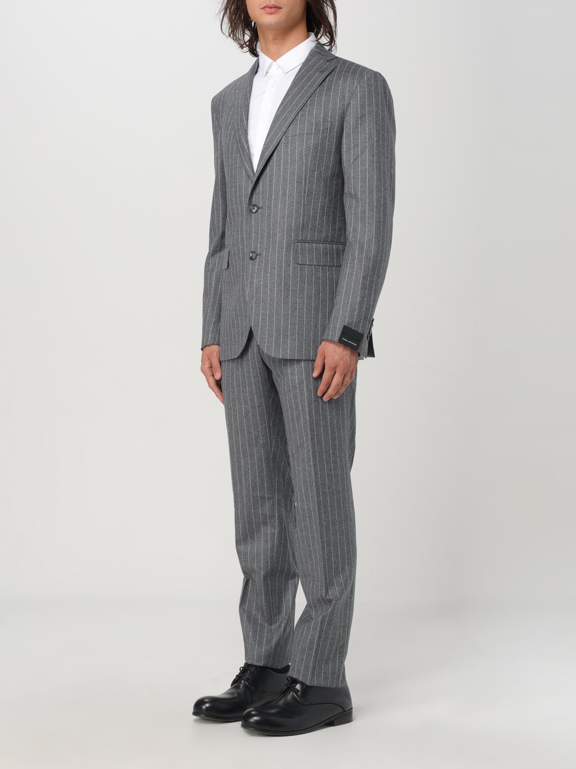 TAGLIATORE SUIT: Suit men Tagliatore, Grey - Img 4