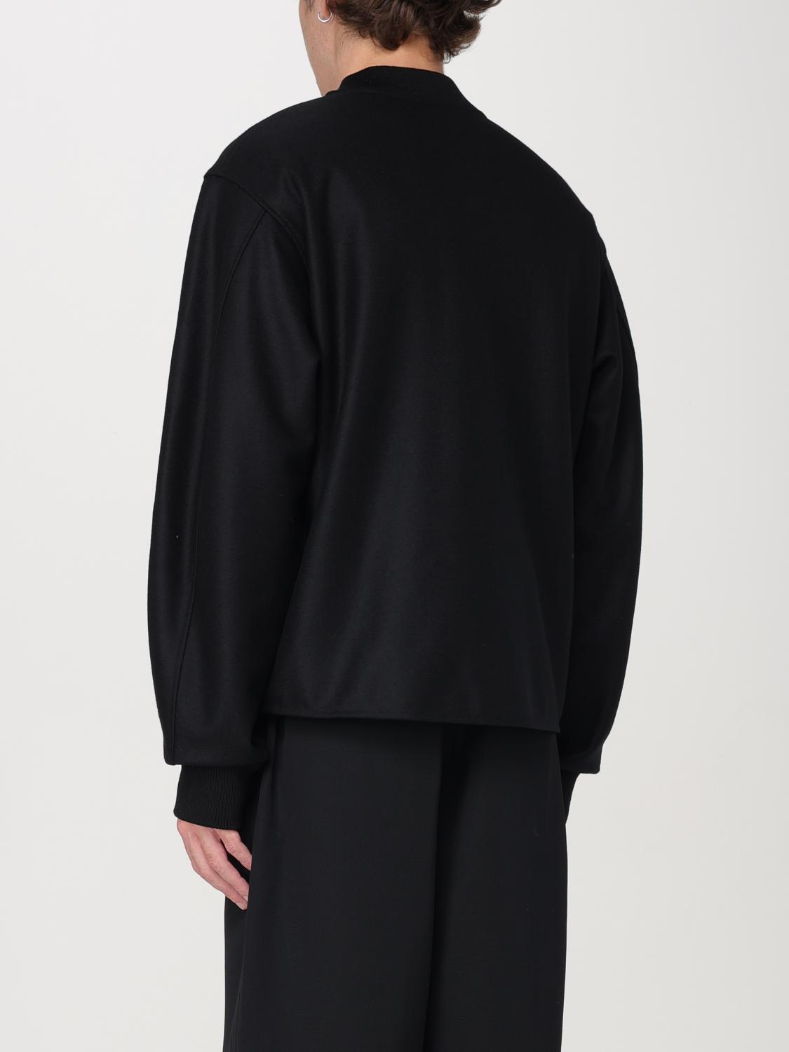 JIL SANDER CHAQUETA: Jersey hombre Jil Sander, Negro - Img 3