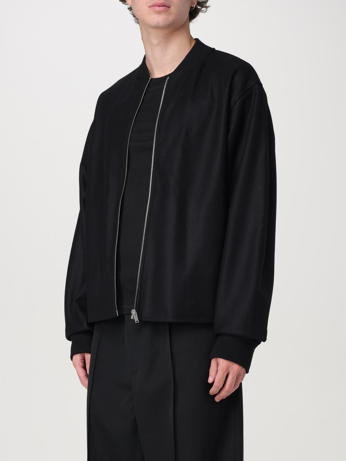 JIL SANDER CHAQUETA: Jersey hombre Jil Sander, Negro - Img 4