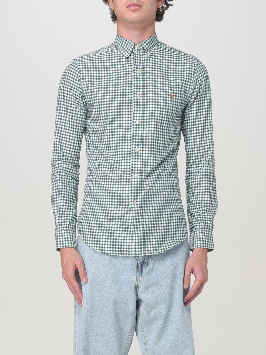 Giglio Camicia Polo Ralph Lauren in cotone vichy